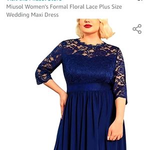 NWT Miusol Women's Dress Gown Sz L